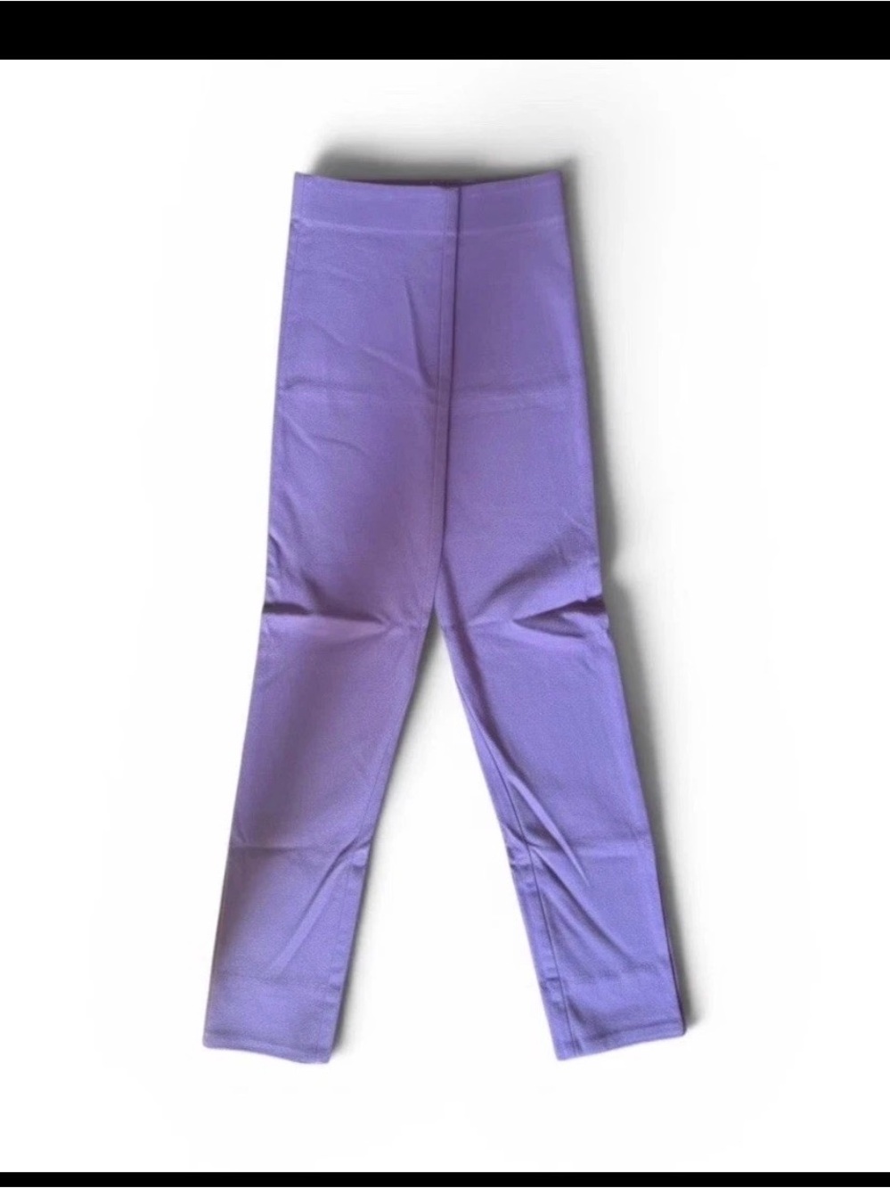 Jean-Pierre Klifa Paris Purple High Rise Stretch Ankle Leggings XS - Paris